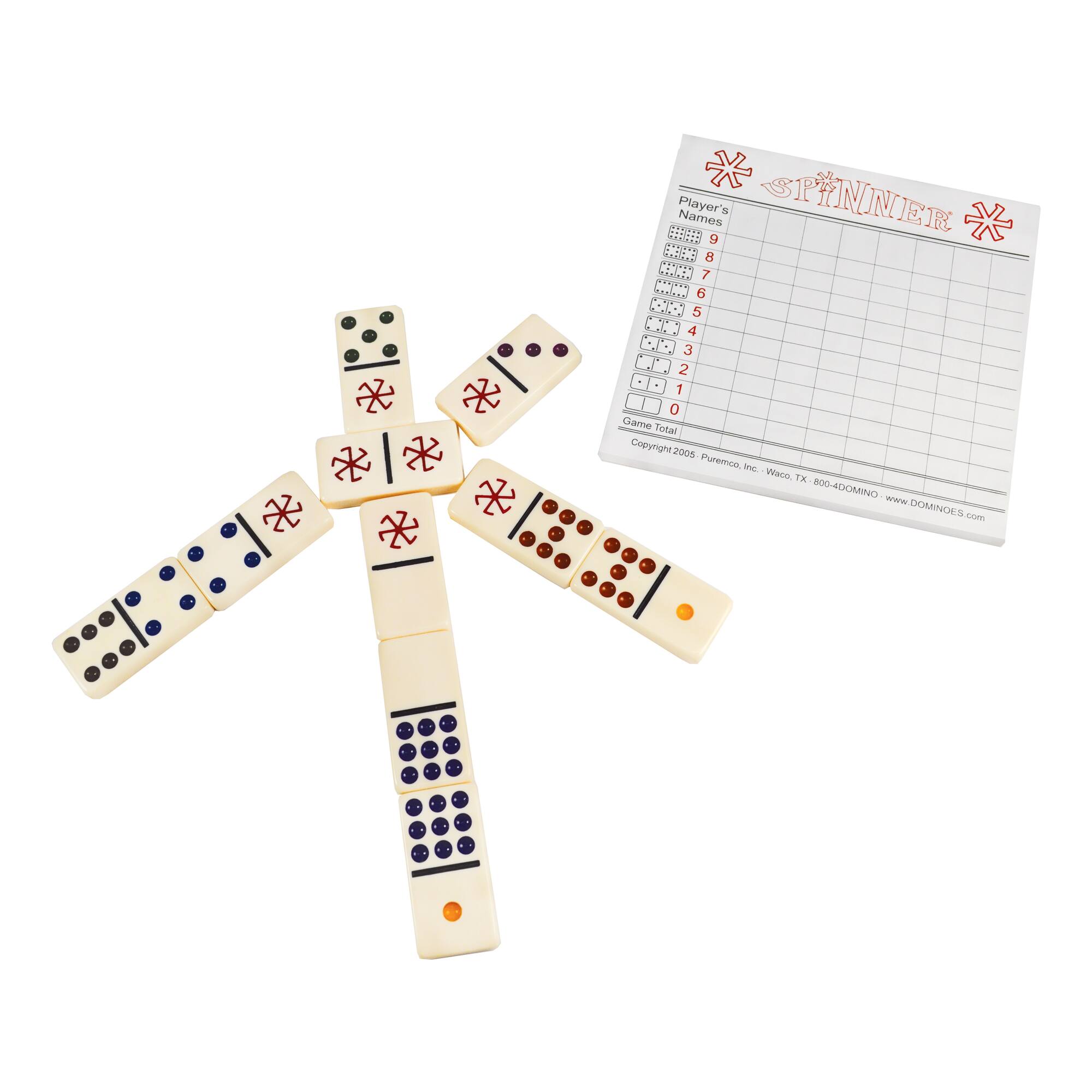 Puremco Spinner® The Game of Wild Dominos™